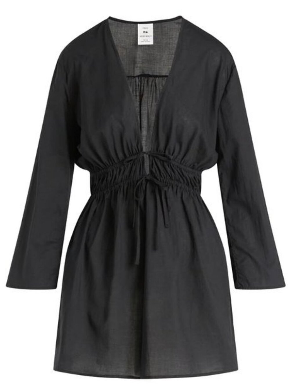 Excellent Condition, SZ L, Swim Cover Up Dress, Black